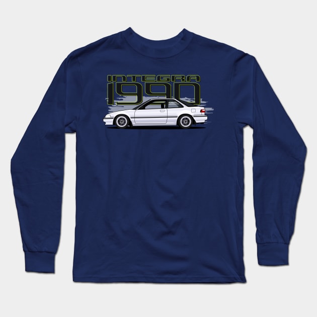 integra 1990 jdm classic Long Sleeve T-Shirt by masjestudio